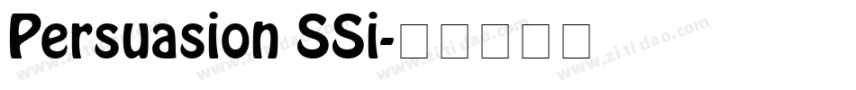 Persuasion SSi字体转换